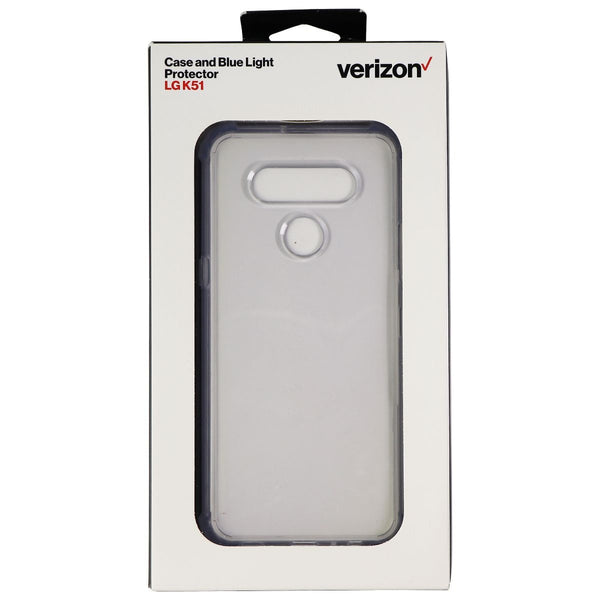 Verizon Hybrid Case and Blue Light Protector Combo for LG K51 - Clear - Verizon - Simple Cell Shop, Free shipping from Maryland!