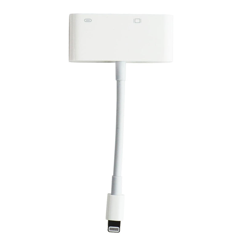 Apple Official Lightning 8-Pin to VGA Adapter - White (MD825AM/A)