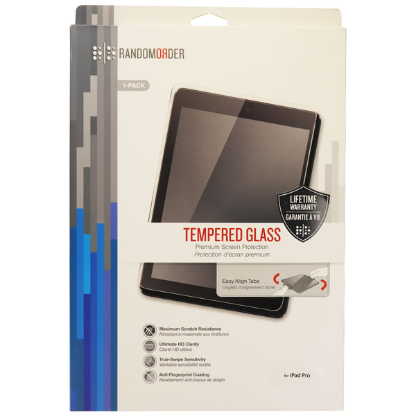 Random Order Tempered Glass Screen Protector for Apple iPad Pro 12.9 - Clear - Random Order - Simple Cell Shop, Free shipping from Maryland!