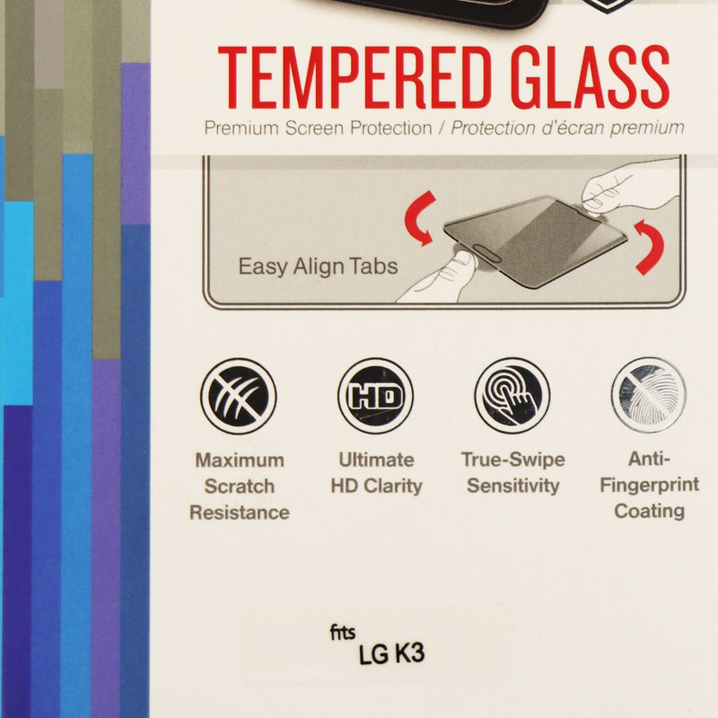Random Order Tempered Glass Screen Protector for LG K3 Smartphone - Clear - Random Order - Simple Cell Shop, Free shipping from Maryland!
