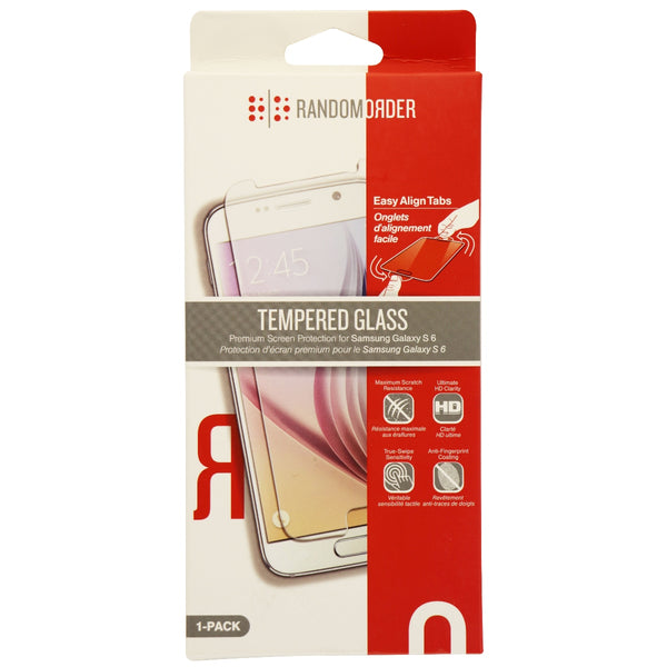 Random Order Tempered Glass Screen Protector for Samsung Galaxy S6 - Clear - Random Order - Simple Cell Shop, Free shipping from Maryland!