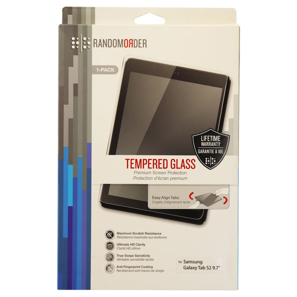 Random Order Tempered Glass Screen Protector for Galaxy Tab S2 (9.7) - Clear - Random Order - Simple Cell Shop, Free shipping from Maryland!