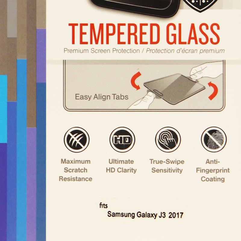 Random Order Tempered Glass Screen Protector for Samsung Galaxy J3 - Clear - Random Order - Simple Cell Shop, Free shipping from Maryland!