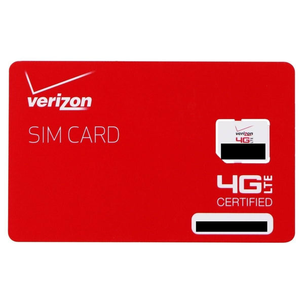 Verizon Wireless 4G LTE Micro SIM Card (BULKSIM-NFC-A) - Red - Verizon - Simple Cell Shop, Free shipping from Maryland!