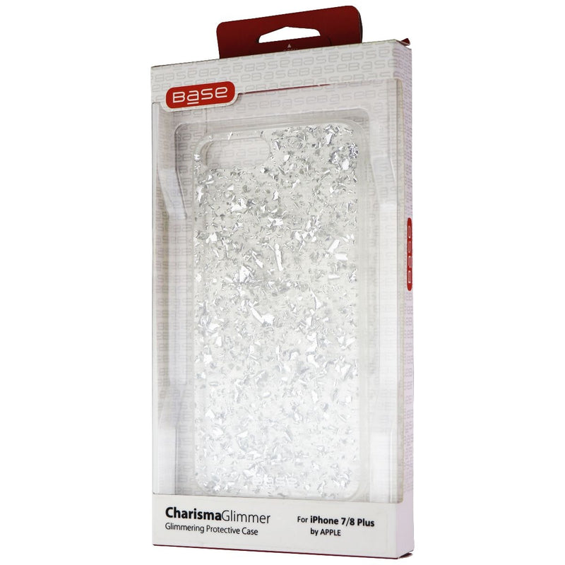 Base CharismaGlimmer Protective Case for iPhone 8 Plus/7 Plus - Silver - Base - Simple Cell Shop, Free shipping from Maryland!