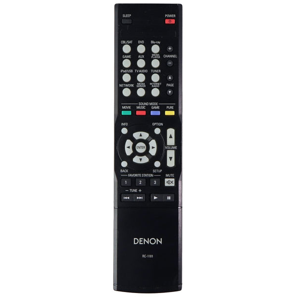 Denon Remote Control (RC-1181) for Select Denon Devices - Black - Denon - Simple Cell Shop, Free shipping from Maryland!