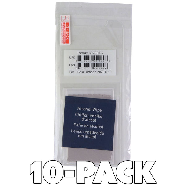 PureGear High-Definition Tempered Glass for iPhone 12/12 Pro - Clear BULK 10PCS - PureGear - Simple Cell Shop, Free shipping from Maryland!