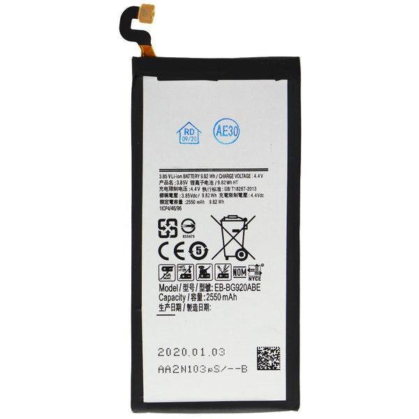 Repair Part - Replacement 2550mAh Battery for Samsung Galaxy S6
