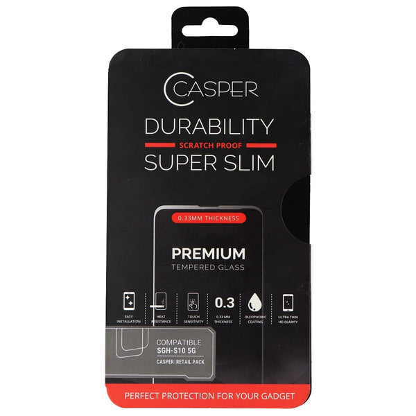 Casper Premium Tempered Glass Screen for Galaxy S10 5G (5G Model Only) - Clear - Casper - Simple Cell Shop, Free shipping from Maryland!