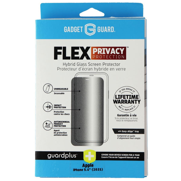 Gadget Guard Flex PRIVACY Hybrid Glass Protector for iPhone 13 mini - Gadget Guard - Simple Cell Shop, Free shipping from Maryland!