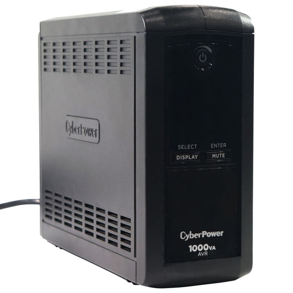 CyberPower CP1000VAVRLCD Intelligent LCD UPS System (600W) with 9 Outlets - Blk - CyberPower - Simple Cell Shop, Free shipping from Maryland!