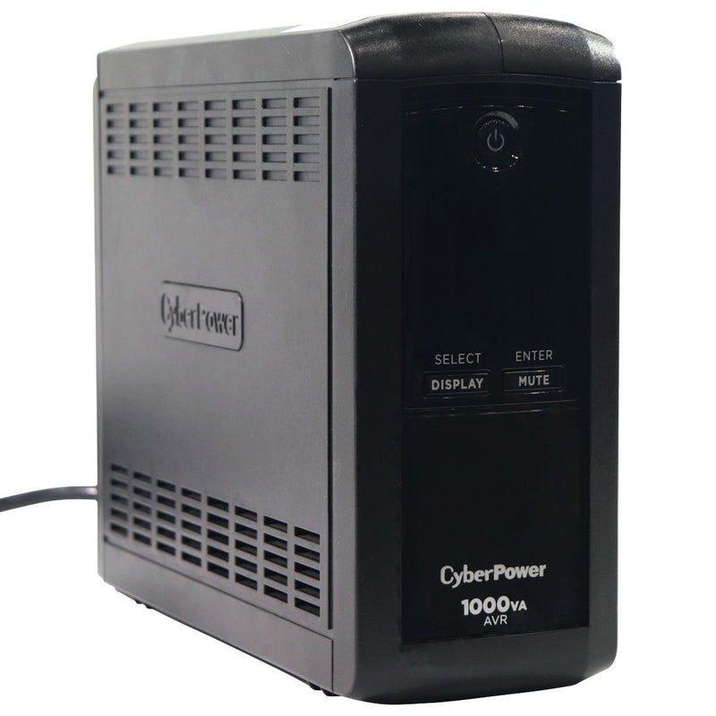 CyberPower CP1000VAVRLCD Intelligent LCD UPS System (600W) with 9 Outlets - Blk - CyberPower - Simple Cell Shop, Free shipping from Maryland!