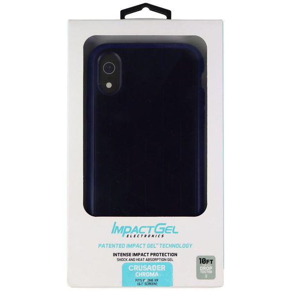 Impact Gel Crusader Chroma Protection Case for Apple iPhone XR - Blue - Impact Gel - Simple Cell Shop, Free shipping from Maryland!