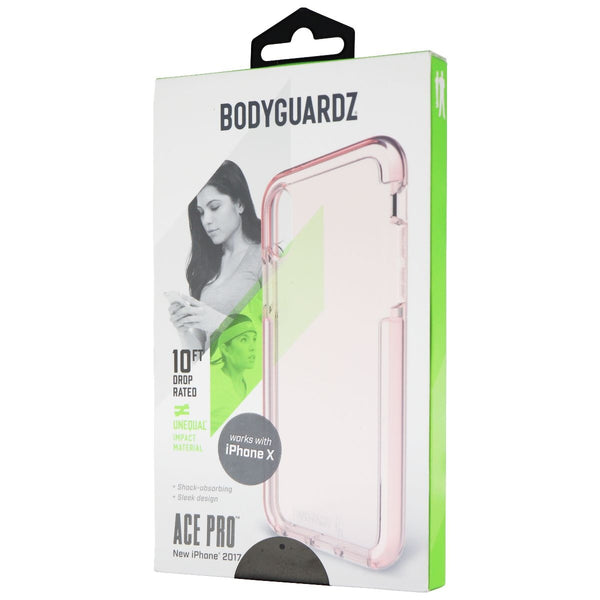 BodyGuardz Ace Pro Series Case for Apple iPhone Xs and iPhone X - Pink/White - BODYGUARDZ - Simple Cell Shop, Free shipping from Maryland!