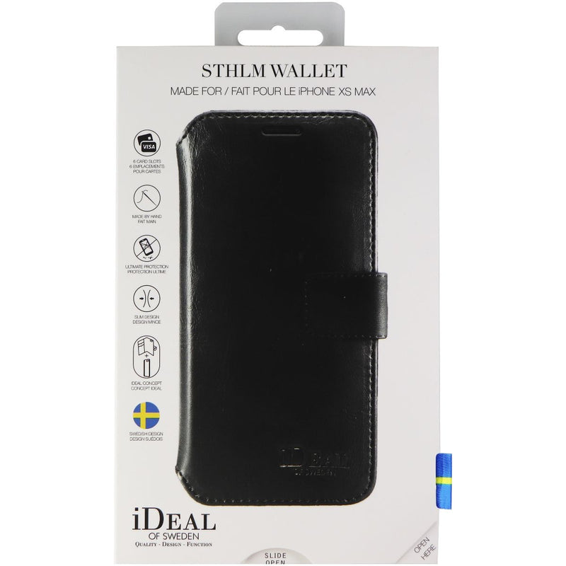 iDeal of Sweden STHLM Wallet Case for Apple iPhone Xs Max - Black - iDeal of Sweden - Simple Cell Shop, Free shipping from Maryland!