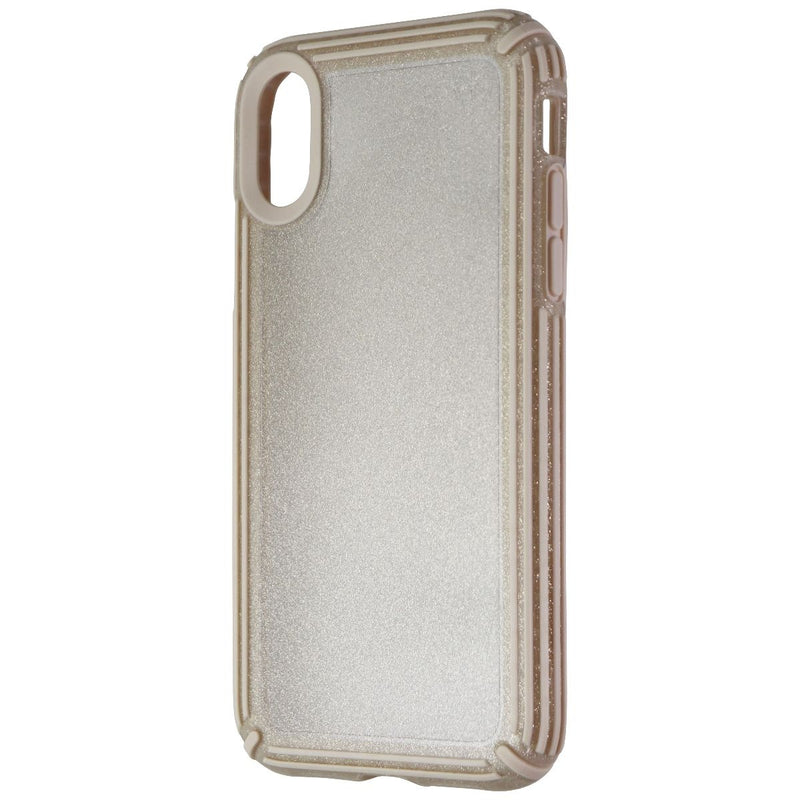 Speck Presidio V-GRIP Case for Apple iPhone XR - Gold Glitter/Calfskin Brown - Speck - Simple Cell Shop, Free shipping from Maryland!