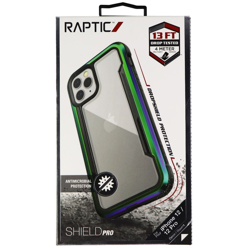 Raptic Shield Pro Case for Apple iPhone 12 & iPhone 12 Pro - Iridescent/Clear - Raptic - Simple Cell Shop, Free shipping from Maryland!