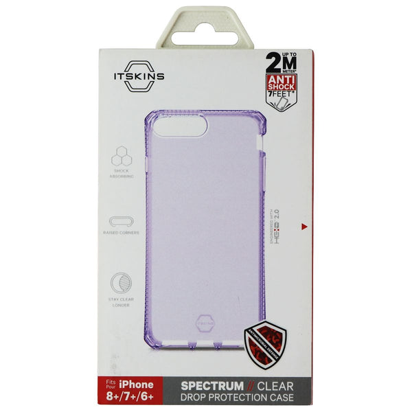 ITSKINS Spectrum Clear Case for Apple iPhone (8+/7+/6S+/6+) - Light Purple - ITSKINS - Simple Cell Shop, Free shipping from Maryland!