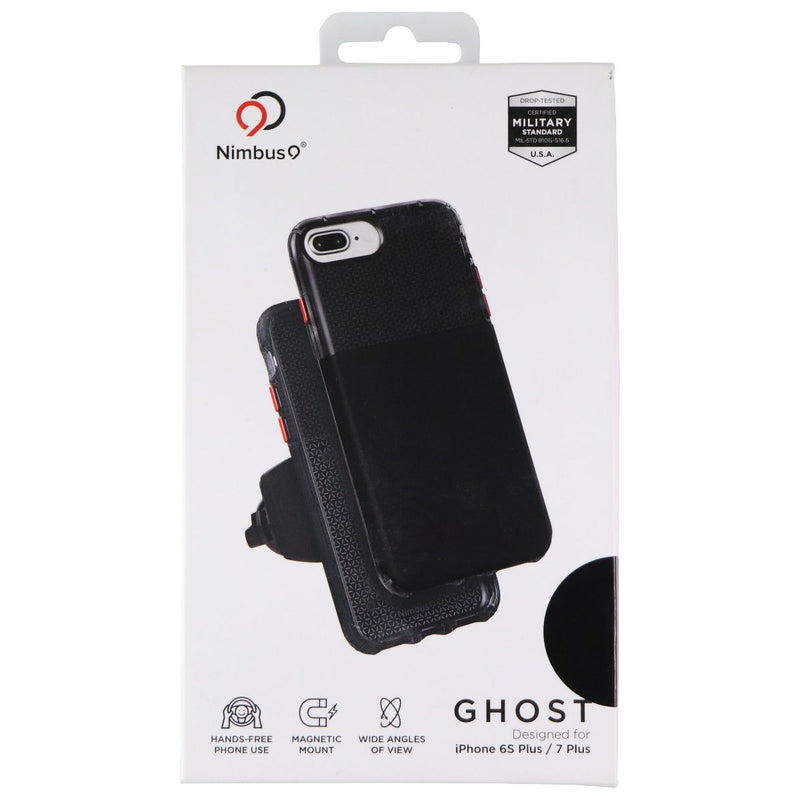 Nimbus9 Ghost Case and Mount for Apple iPhone 8 Plus / iPhone 7 Plus - Black - Nimbus9 - Simple Cell Shop, Free shipping from Maryland!