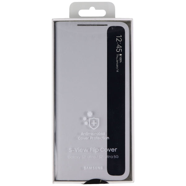Samsung S-View Flip Cover for Galaxy S21 Ultra & S21 Ultra 5G - Gray - Samsung Electronics - Simple Cell Shop, Free shipping from Maryland!