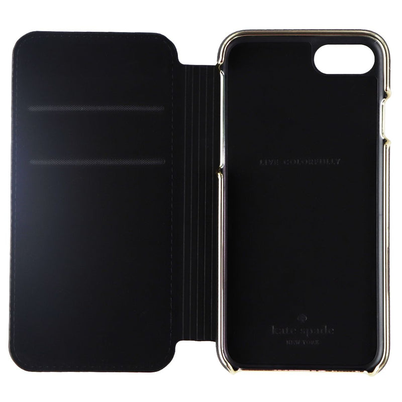 Kate Spade New York Folio Case for Apple iPhone SE (2nd Gen) / 8 / 7 - Black - Kate Spade New York - Simple Cell Shop, Free shipping from Maryland!
