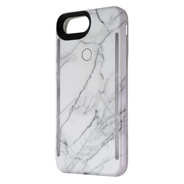 LuMee Duo Selfie LED Case for iPhone 8 Plus/7 Plus - White Marble - LuMee - Simple Cell Shop, Free shipping from Maryland!