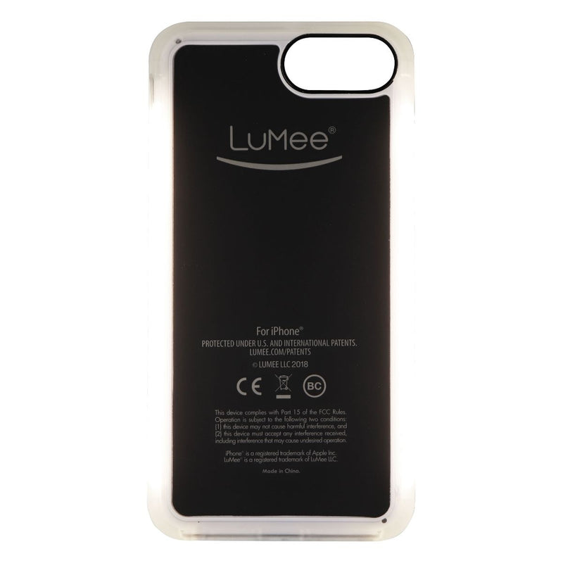 LuMee Duo Selfie LED Case for iPhone 8 Plus/7 Plus - White Marble - LuMee - Simple Cell Shop, Free shipping from Maryland!