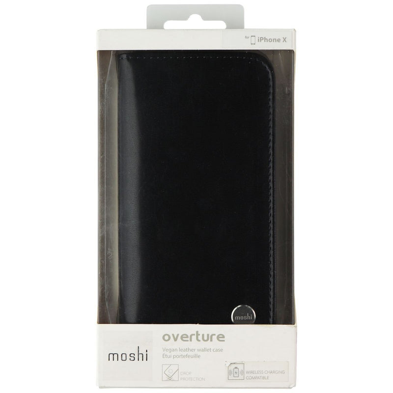 Moshi Overture Wallet Case for iPhone Xs/iPhone X - Charcoal Black - Moshi - Simple Cell Shop, Free shipping from Maryland!