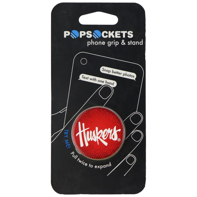 PopSockets: Collapsible Grip & Stand for Phones and Tablets - Nebraska Huskers - PopSockets - Simple Cell Shop, Free shipping from Maryland!