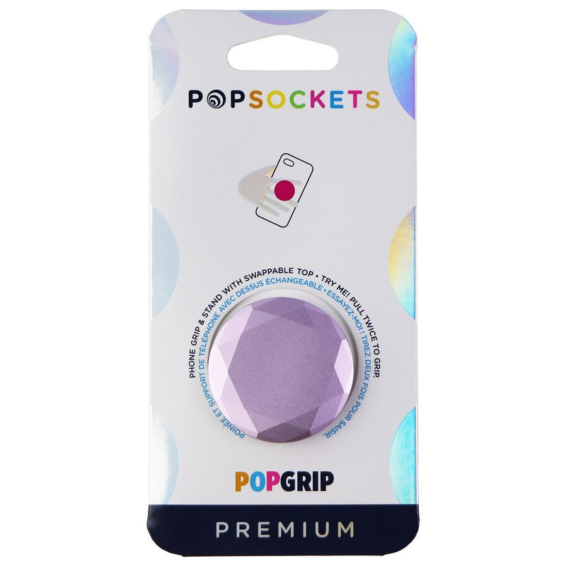 PopSockets PopGrip Stand and Grip with Swappable Top - Metallic Diamond Lilac - PopSockets - Simple Cell Shop, Free shipping from Maryland!