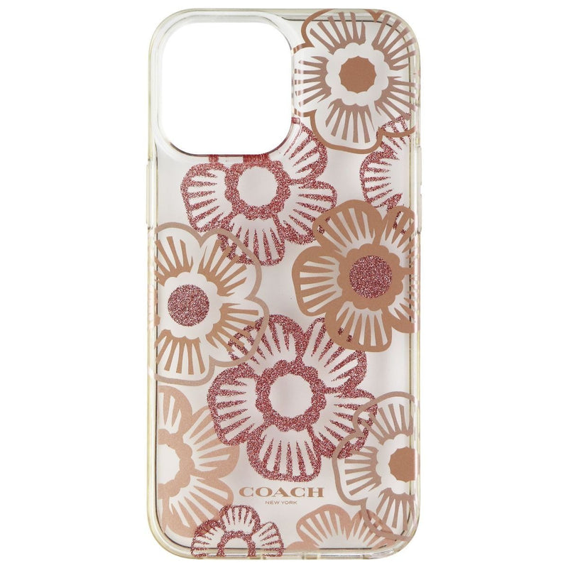 Coach Protective Hardshell Case for iPhone 13 Pro Max - Tea Rose Blush/Clear