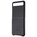 Samsung Leather Cover Case for Galaxy Z Flip - Black (EF-VF700LBEGUS) - Samsung - Simple Cell Shop, Free shipping from Maryland!