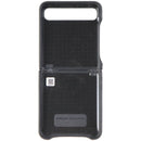 Samsung Leather Cover Case for Galaxy Z Flip - Black (EF-VF700LBEGUS) - Samsung - Simple Cell Shop, Free shipping from Maryland!