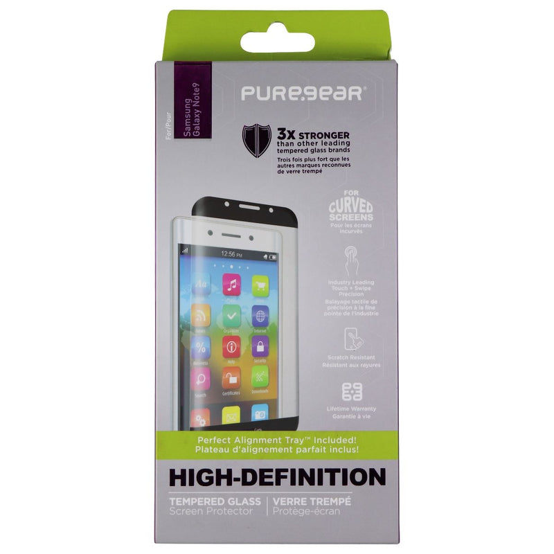 PureGear HD Tempered Glass Screen Protector for Samsung Galaxy Note9 - Clear - PureGear - Simple Cell Shop, Free shipping from Maryland!
