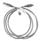 PureGear Braided MFI USB-A Metallic Charge-Sync Cable 4Ft - Silver - PureGear - Simple Cell Shop, Free shipping from Maryland!
