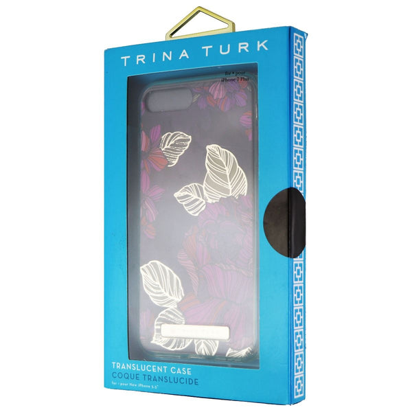Trina Turk Translucent Case for Apple iPhone 8 Plus/7 Plus - Purple/Gold/Flowers - Trina Turk - Simple Cell Shop, Free shipping from Maryland!