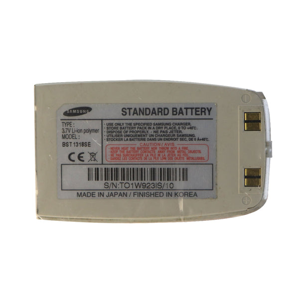 Original Samsung Li-ion Polymer 3.7v Replacement Battery - Silver BST1318SE - Samsung - Simple Cell Shop, Free shipping from Maryland!