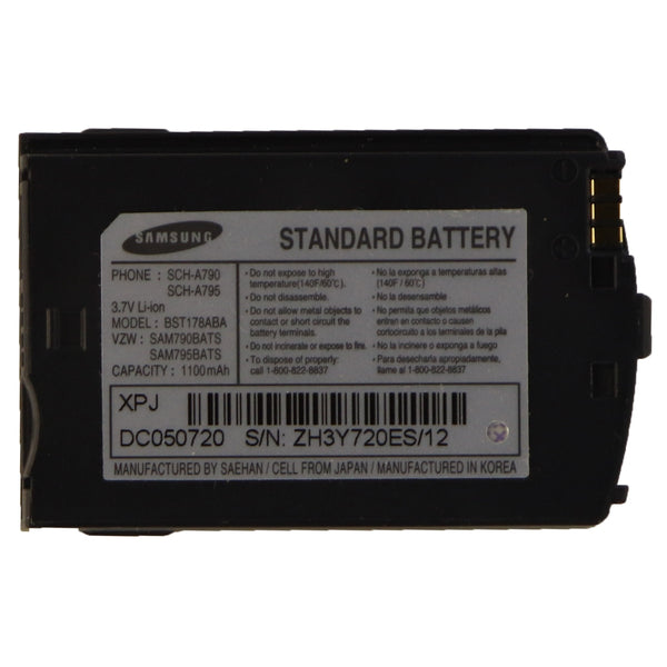 Samsung OEM Standard Battery (BST178ABA) 1,100 mAh 3.7V for SCH-A790 A795 - Samsung - Simple Cell Shop, Free shipping from Maryland!