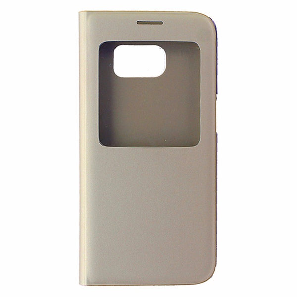 Samsung S-View Flip Cover Case for Samsung Galaxy S7 - Gold / Clear - Samsung - Simple Cell Shop, Free shipping from Maryland!