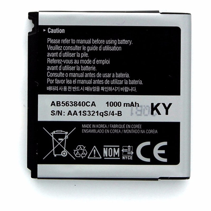 OEM Samsung AB563840CA 1000 mAh Replacement Battery for R350/M800/T929/M560 - Samsung - Simple Cell Shop, Free shipping from Maryland!