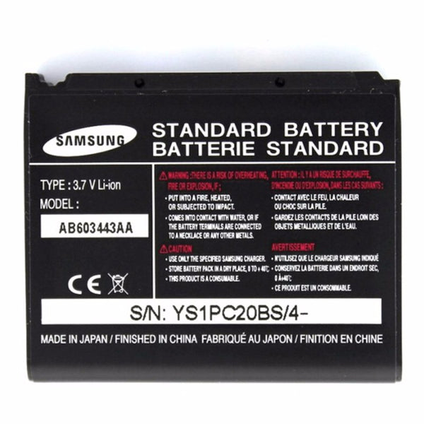 Samsung A687 1000 mAh Battery - AB603443AA OEM - Samsung - Simple Cell Shop, Free shipping from Maryland!