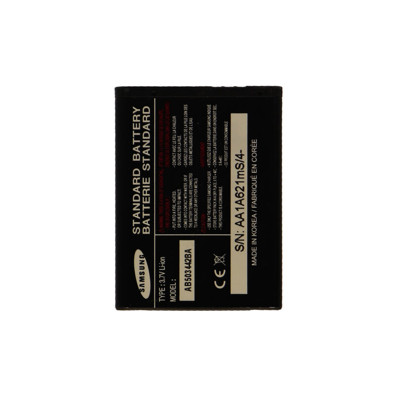 OEM Samsung Li-ion Battery AB503442BA (800mAh) 3.7V for A127 T509 T509s - Samsung - Simple Cell Shop, Free shipping from Maryland!