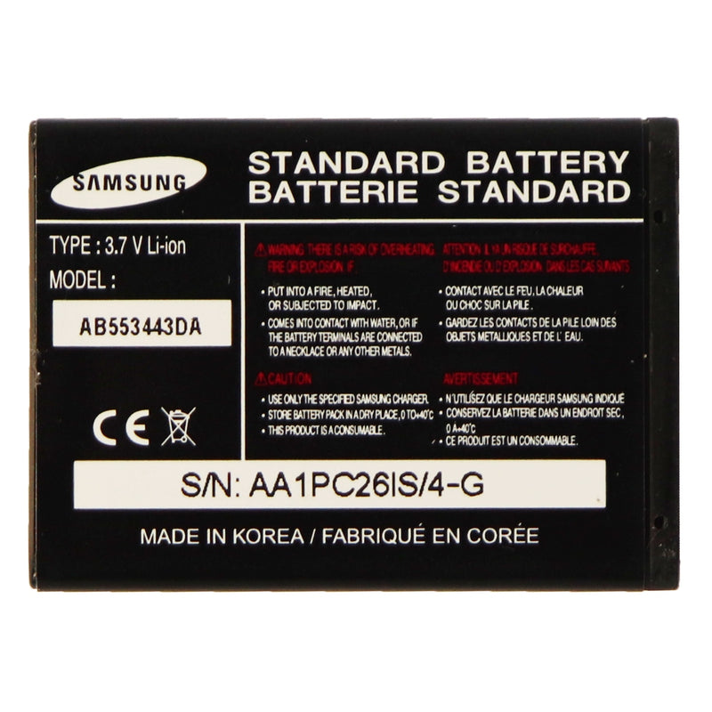 OEM 900 mAh Replacement Battery (AB553443DA) for Samsung SGH-A737 / C417 / C415 - Samsung - Simple Cell Shop, Free shipping from Maryland!