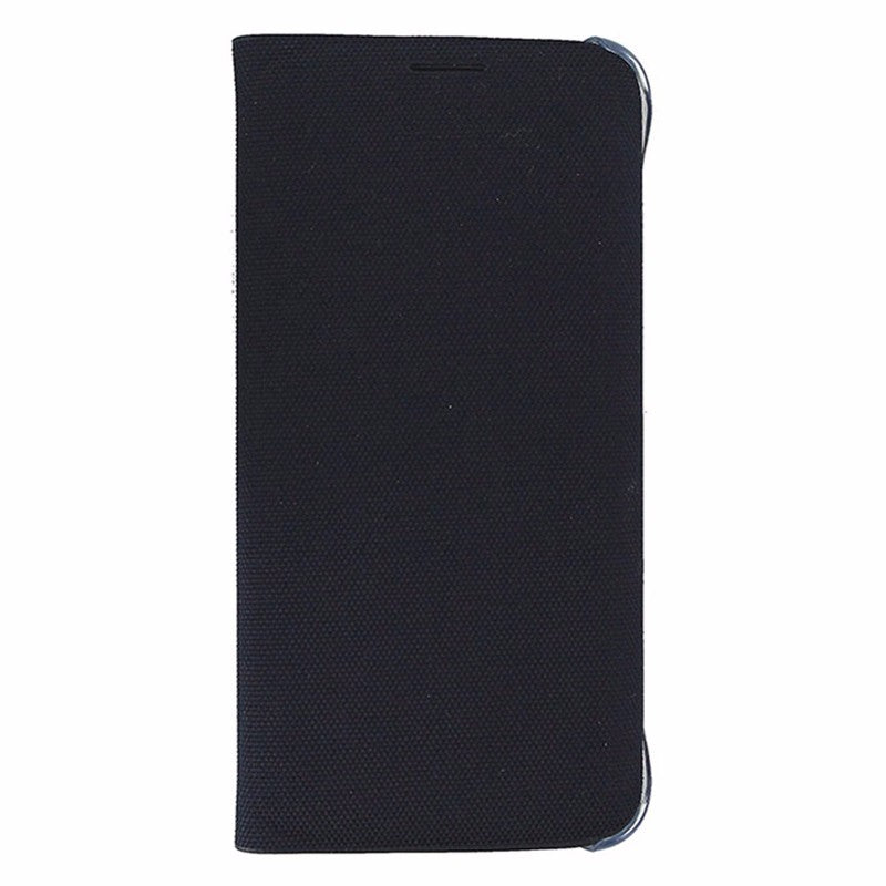 Samsung Wallet Flip Cover for Samsung Galaxy S6 Edge - Black Sapphire Fabric - Samsung - Simple Cell Shop, Free shipping from Maryland!