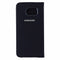 Samsung Wallet Flip Cover for Samsung Galaxy S6 Edge - Black Sapphire Fabric - Samsung - Simple Cell Shop, Free shipping from Maryland!