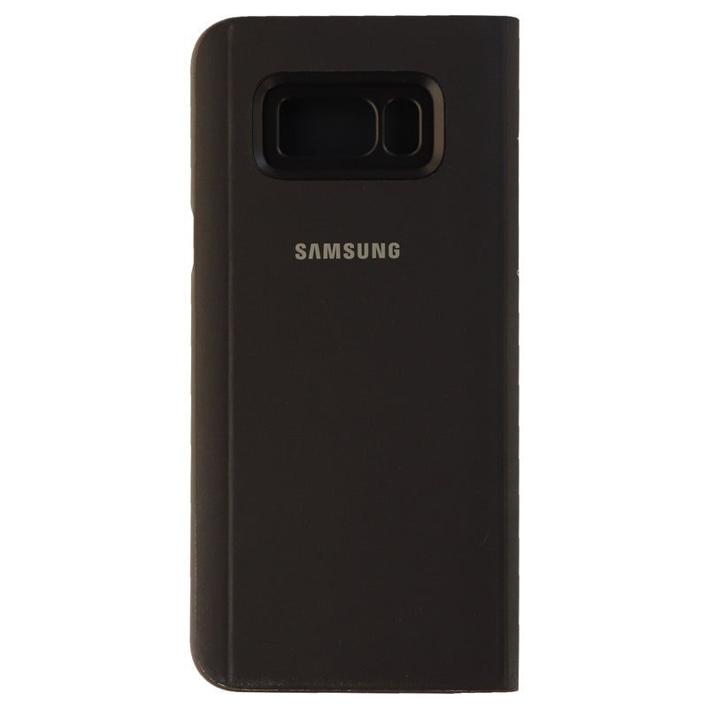 Samsung S-View Flip Cover Series Hard Folio Case for Galaxy S8+ (Plus) - Black - Samsung - Simple Cell Shop, Free shipping from Maryland!