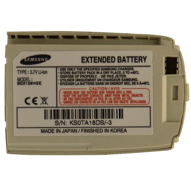 OEM Samsung Extended Li-ion Battery BEX129HGE 3.7V for Samsung SCH-A530 - Samsung - Simple Cell Shop, Free shipping from Maryland!