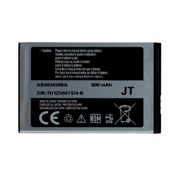 Replacement 800 mAh Battery (AB403450BA) for Samsung SGH-T401G / SGH-T459 - Samsung - Simple Cell Shop, Free shipping from Maryland!