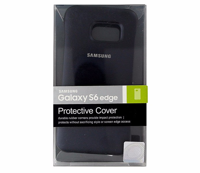 Samsung Protective Cover for Samsung Galaxy S6 Edge - Black Sapphire - Samsung - Simple Cell Shop, Free shipping from Maryland!