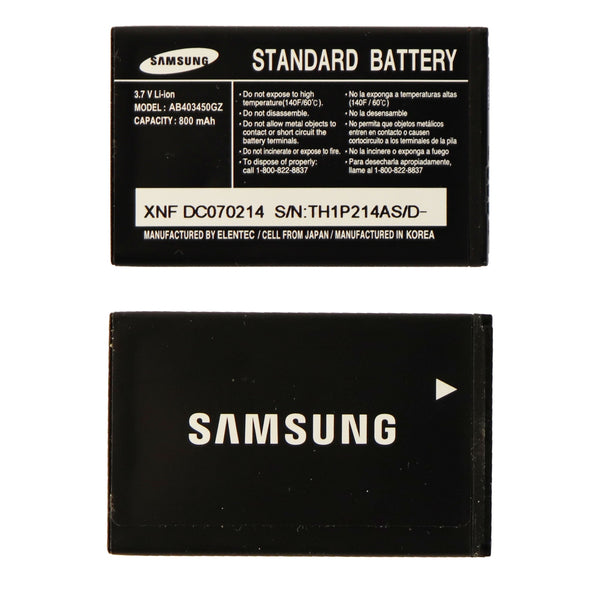 OEM Samsung Standard 800mAh Li-ion Battery AB403450GZ 3.7V for SCH-U540 U550 - Samsung - Simple Cell Shop, Free shipping from Maryland!